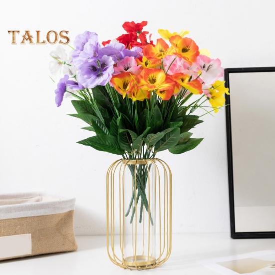 Искусственный цветок тонкой работы реквизит для фотосессии яркий цвет красивый искусственный ирис бабочка цветок дорожный декор свадебное украшение