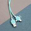 Data Cable 3-in-1 2.1A 8Pin Type-C Fast Charge Micro USB Phone Charging Cord
