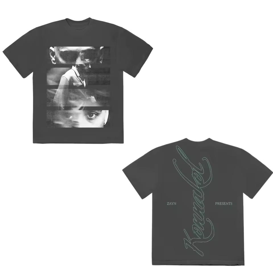 2026 Zayn New Album KONNAKOL Popular Men T-Shirt Unisex Cotton Short Sleeve Y2k Oversized Streetwear