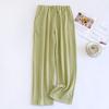 2025 Japanese New Autumn/Winter Couple Sleeper Pants, Men's and Women's Striped Home Sleeper Pants, Velvet Loose Large Pants