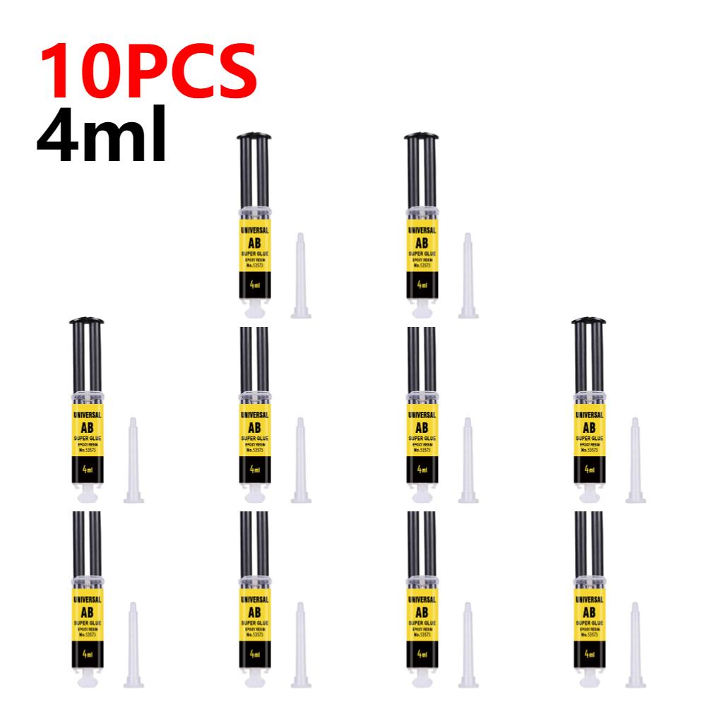 Универсальный клей AB Эпоксидная смола Клей AB Холодная сварка Для металла Нержавеющая сталь Стекло Инструмент для ремонта Сильный клей Супер Жидкий клей