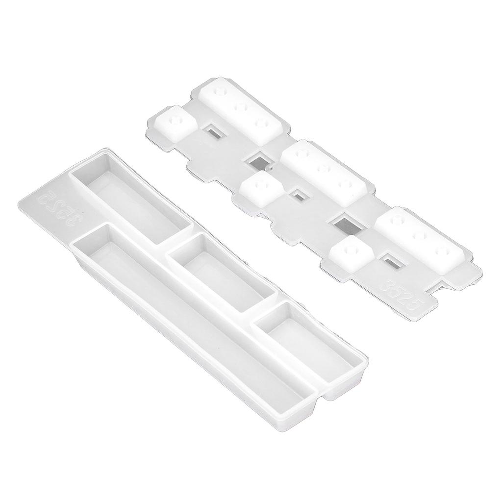 Keycaps Silicone Molds Bright Surfaces Reusable High Transparency DIY Silicone Keycap Resin Mold for Mechanical Keyboard