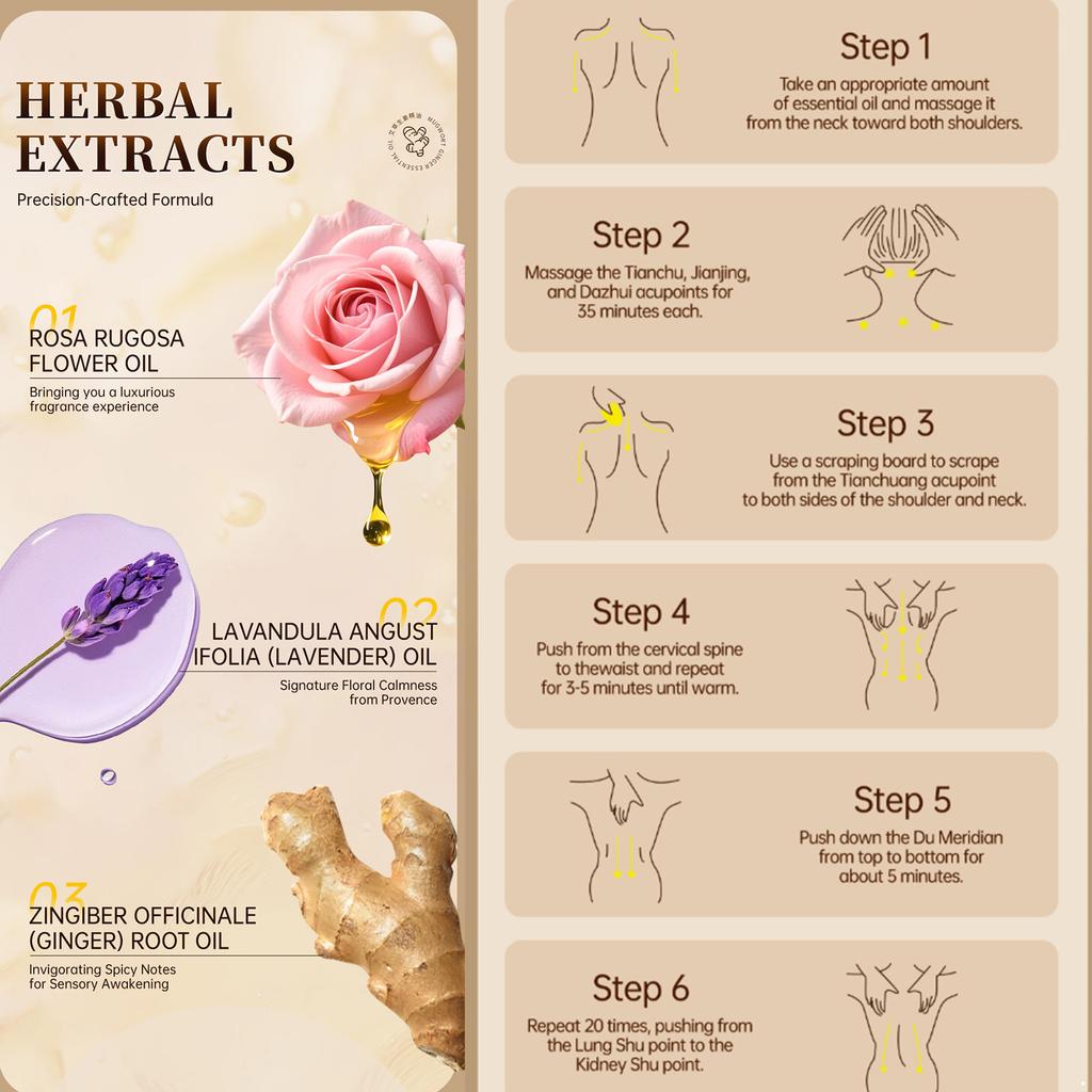 Lavender Scented Aromatherapy Oil for Massage, Skin & Body Care - Hydrating Essential Oil Blend for Spa & Relaxation