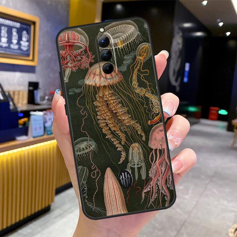 Волшебный чехол-медуза для Nubia Red Magic 8 9 10 Pro Plus 6 7 6S 7S Pro 6R 5G RedMagic 8S 9S Pro Plus Чехол
