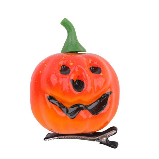 1/2Pcs Halloween Hairpin Ghost Face Pumpkin Design Hair Clip Halloween Parties Masquerades Festivals Hair Accessories