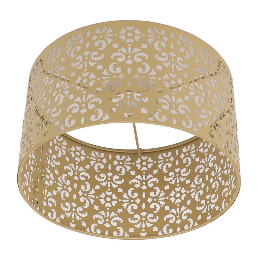 Настольный абажур Полый Железный Изысканный Декоративный Абажур для E27 E14 Торшеры Люстры Желтый