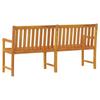 Garden Bench 1 Seat 180 x 55.5 x 90 cm Solid Acacia Wood