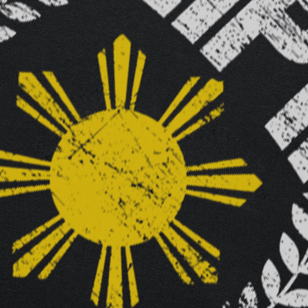 Лучше быть наполовину филиппинцем, чем никаким Филиппины Забавная хлопковая футболка с круглым вырезом Мужская повседневная футболка с коротким рукавом Топы Уличная одежда Харадзюку