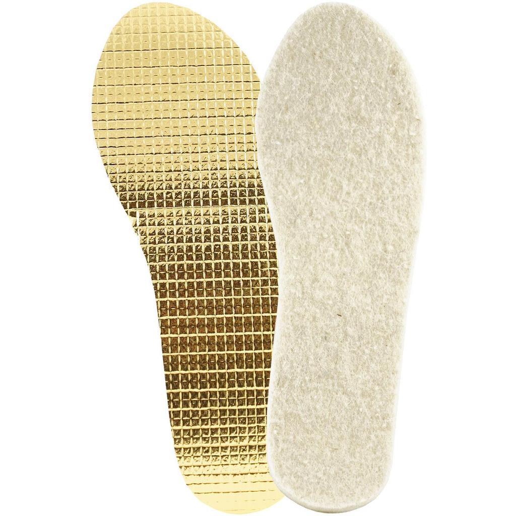 Стельки Alutherm из мериносовой шерсти.