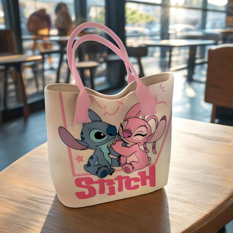 Disney Сумка через плечо Stitch Casual с застежкой-молнией, для поездок на работу, покупок, подарков