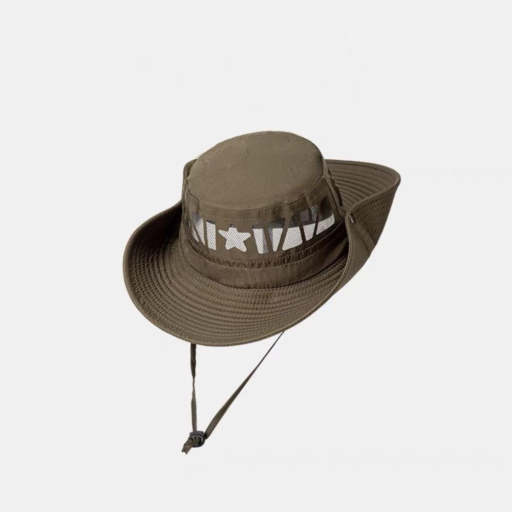 UV Protection Outdoor Hiking Hat Summer Sunscreen Cap Fashion Men Women Bucket Hat Travel
