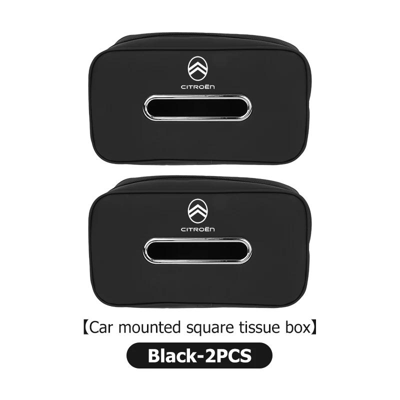 Car Tissue Drawer Armrest Box Backrest Hanging Sun Visor Bag For Citroen Jumper Celysee Cactus Picasso Aircross Saxo Grand akh256