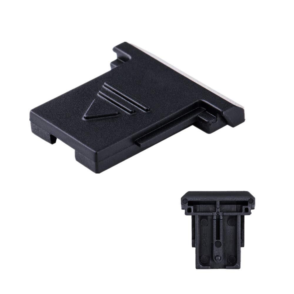 Pack of 4 JJC Hot Shoe for Canon EOS Kiss Mark II Covers/Caps R100, R5C, R3, R5, R6, R, RP, 90D, 80D, M, M2, X10i, X10, X9, X9i, X8i, 6DM2, 5DM4,