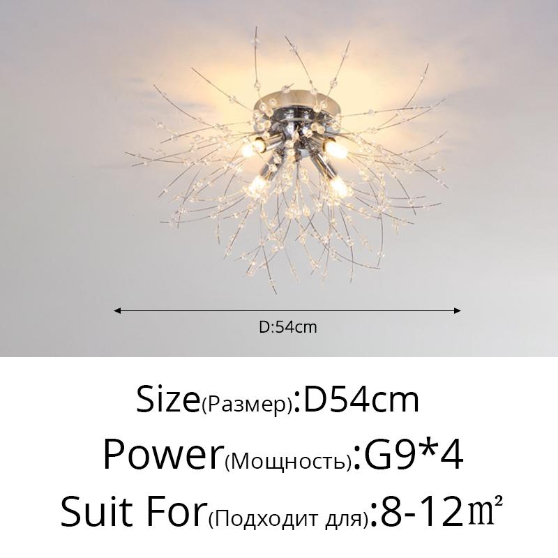 Nordic Modern Led Chandelier Living Bedroom Dining Room Firefly Chandelier Simple Home Intdoor Lighting Decoration Ceiling Lamps