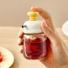 100ml Glass Seasoning Bottle Press-and-Control Cruet Container Oil Soy Sauce Vinegar Dispenser Kitchen Tool