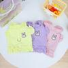 2023 Spring and Summer Pet Clothes Puppy Clothes Teddy Clothes Chest Back Dog Skirt Rabbit Cowboy Chest Back Wholesale