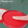 Pengyi Quick-Drying Red Stamp Pad Ink for Handprints & Office Use
