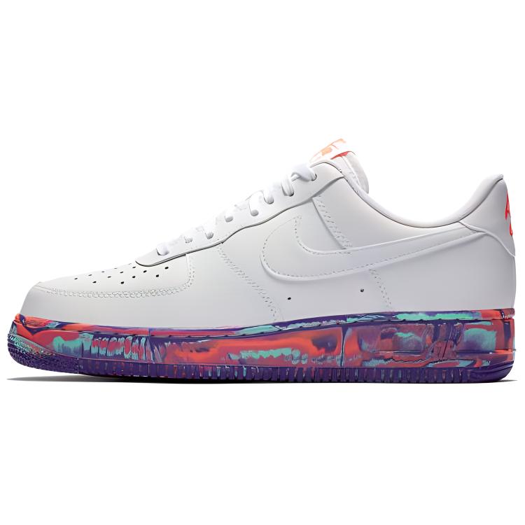 Nike Air Force 1 Low Белый Мультиколор Мраморный aj9507-100