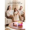 Portable Wireless Bluetooth Speaker with Microphone – All-in-One Karaoke System for Home, Outdoor Use, and Singing (Supports Bass & Memory Card)
