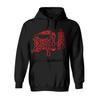 Death Unisex Adult Scream Bloody Gore Hoodie