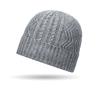 Winter Outdoor Cold-Proof Velvet Knitted Hat Men's Travel Warm Cold-Resistant Ski Pullover Wool Hat