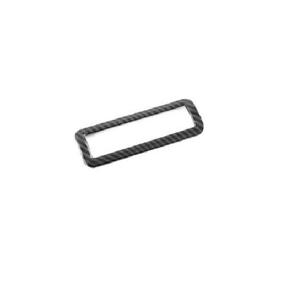 For Toyota bZ4X 2022 2023 2024 Carbon Fiber Headlight Button Switch Cover Trim