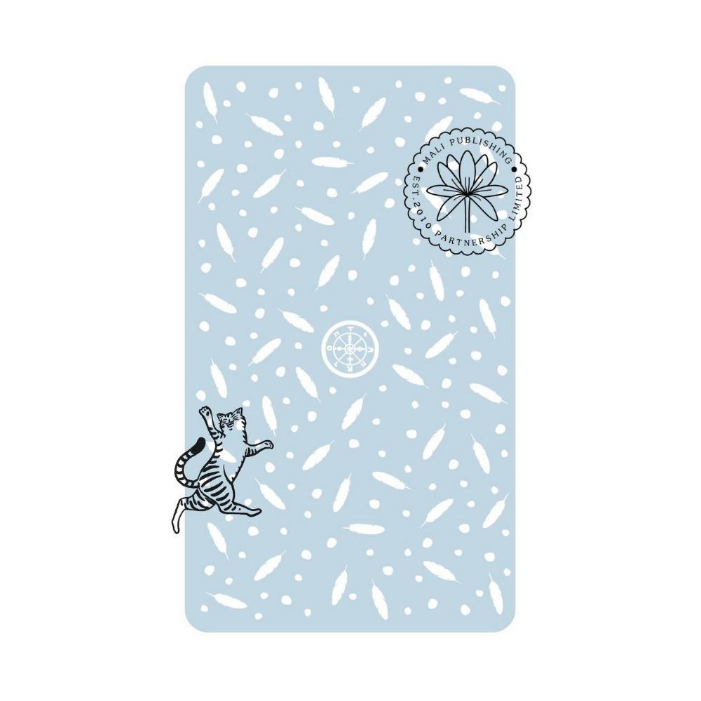 White Winny Tarot 12*7cm - Whimsical Owl Guide for Intuitive Readings & Self-Discovery with Gilded Edges Packed In Rigid Box