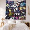 Christmas Nightmare Wall Decor Tapestry Art For Pet Memorial Birthdaywedding Party Backdrop Family Gift
