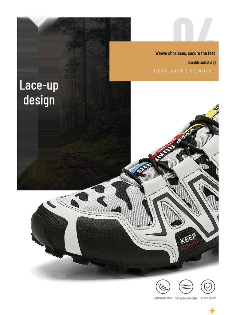 Мужские походные ботинки 2025 года для весны/осени - для альпинизма, кросс-кантри, спорта, повседневной носки