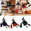 Halloween Sequin Handmade Hanging Home Garden Polyester Party Decoration Artificial Witch Unique Pendants Background Wall 3 Styles