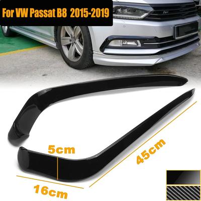 Для Volkswagen VW Passat B8 Variant R Line 2016-рамка для передних противотуманных фар, накладка, гоночная наклейка, решетка, автомобильные аксессуары