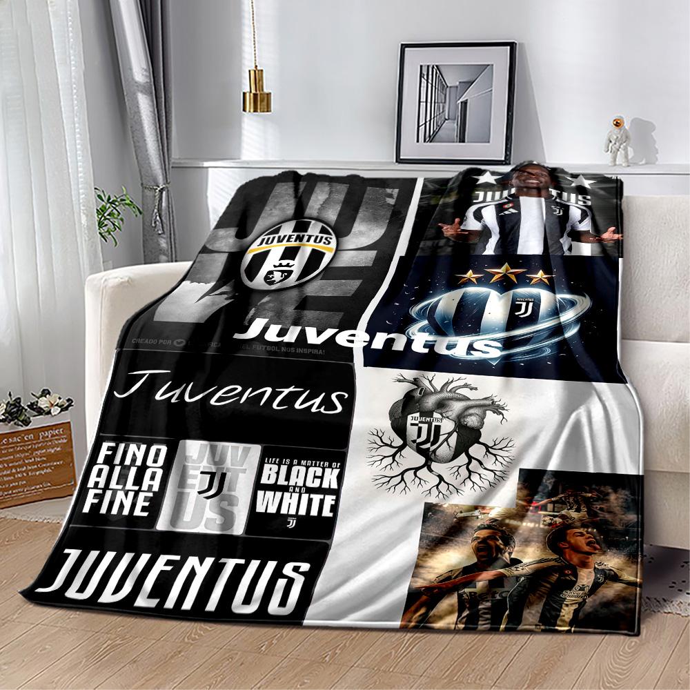 Juventus Blanket Soft Cozy Perfect For Picnics Bed Sofa Four Seasons Universal Modern Style Gift For Travel Home Birthdays
