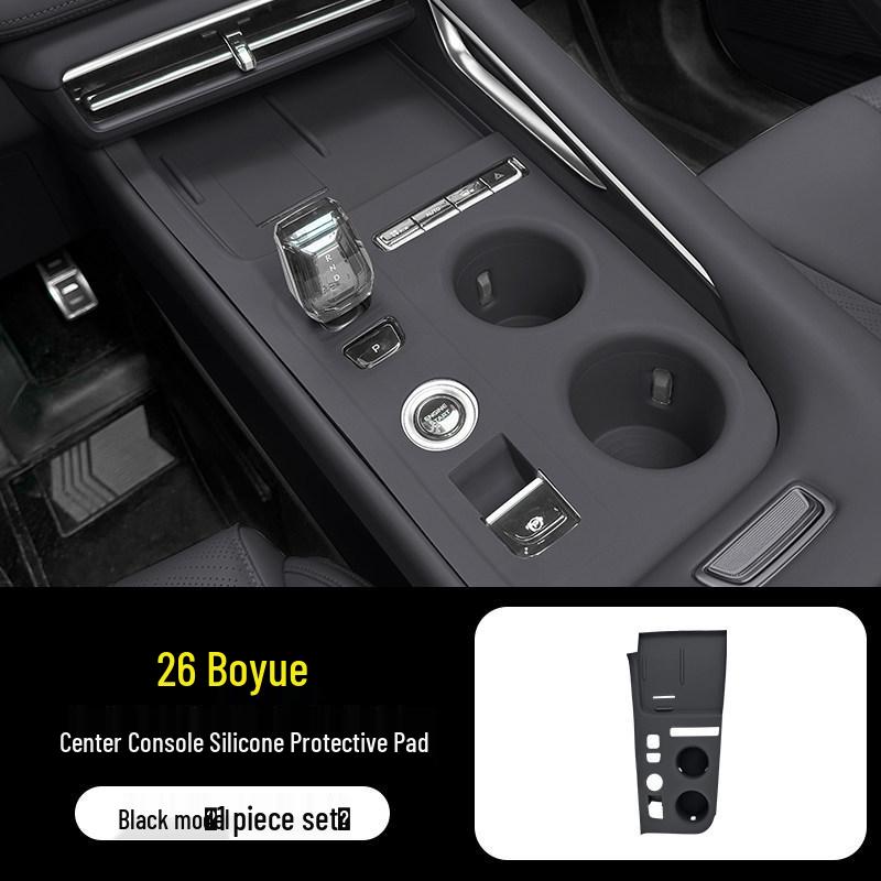 Силиконовая защитная накладка для 26 моделей Geely Boyue - Пленка для кнопок консоли и дверей