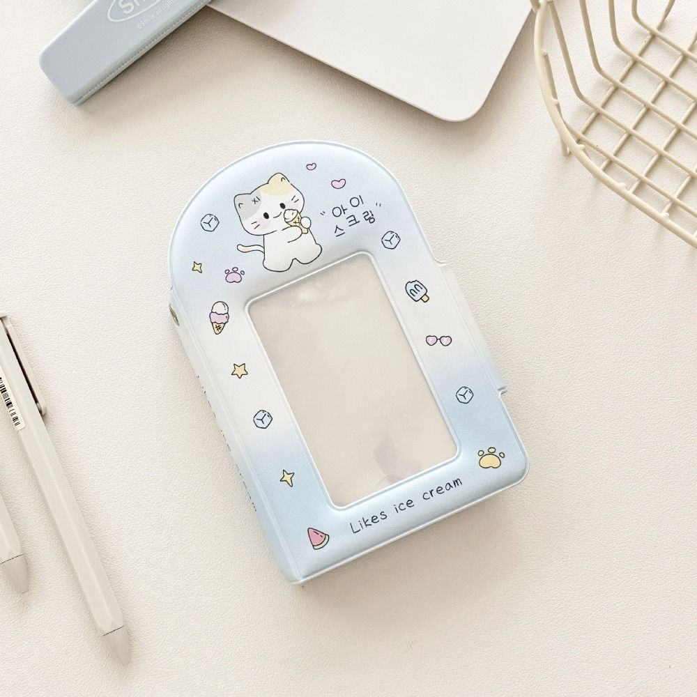 Мультяшный 3-дюймовый Мини Фотоальбом ПВХ Держатель для Фотокарточек Новый Альбом для Хранения и Коллекционирования