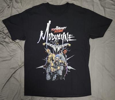 Редкий! Футболка Mudvayne Band 2024 Australian Tour Классическая PN088 Унисекс Футболка
