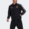 Adidas MUFC Jackets Men's Black Baseball Collar Moderate Pilot GU6960