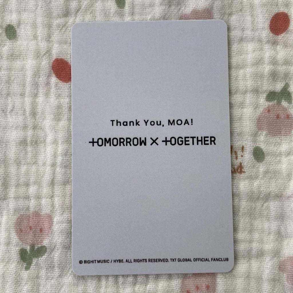 [USED] TXT Yeonjun EP. 2 Venue-limited New Membership FC Fan Club Trading Card