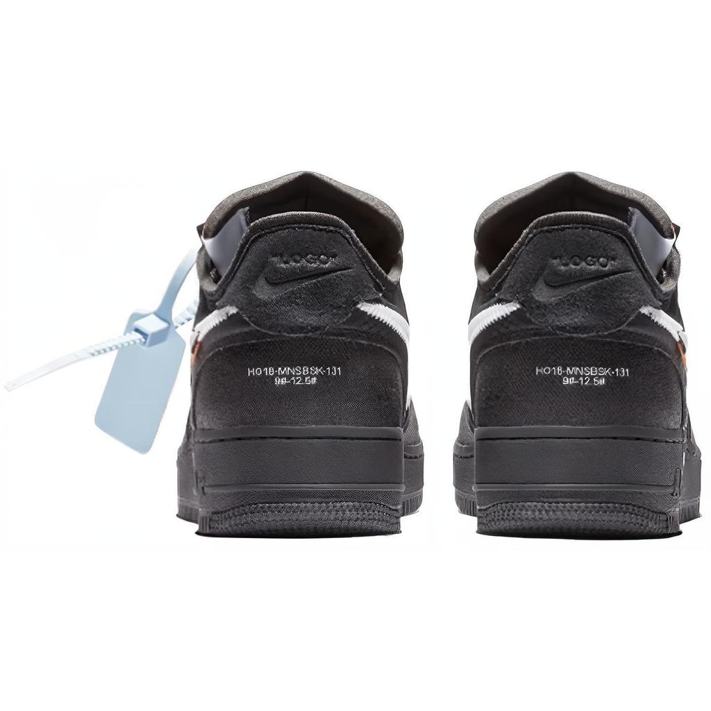 Nike Air Force 1 Low Off White Черный Белый AO4606-001
