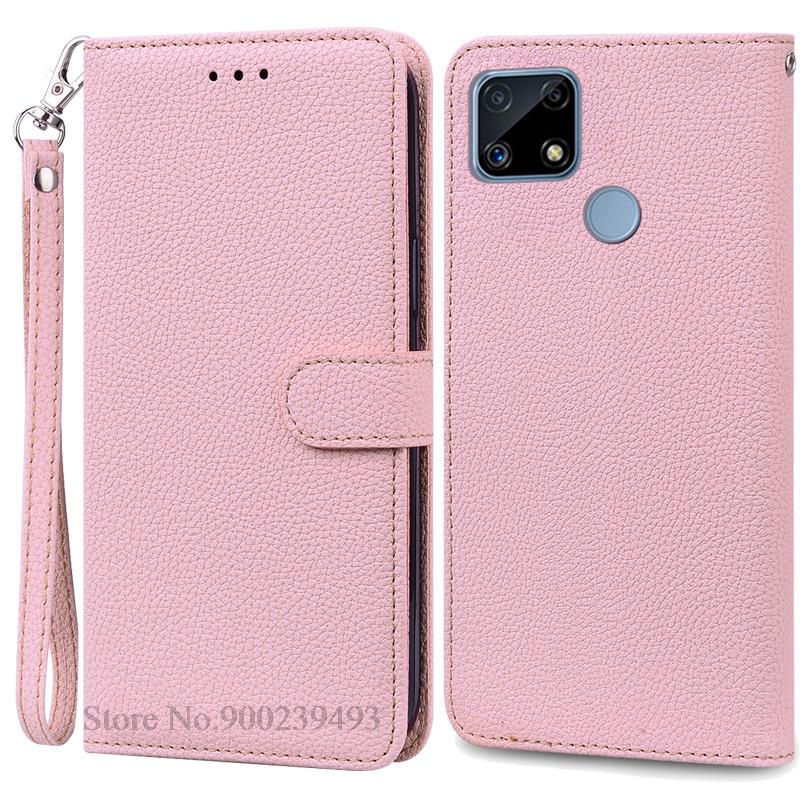 Чехол RealmeC25 C25 s C25 Y, силиконовый кожаный чехол-кошелек для OPPO Realme C25, чехол C25S Fundas для Realme C25Y, чехол Fundas
