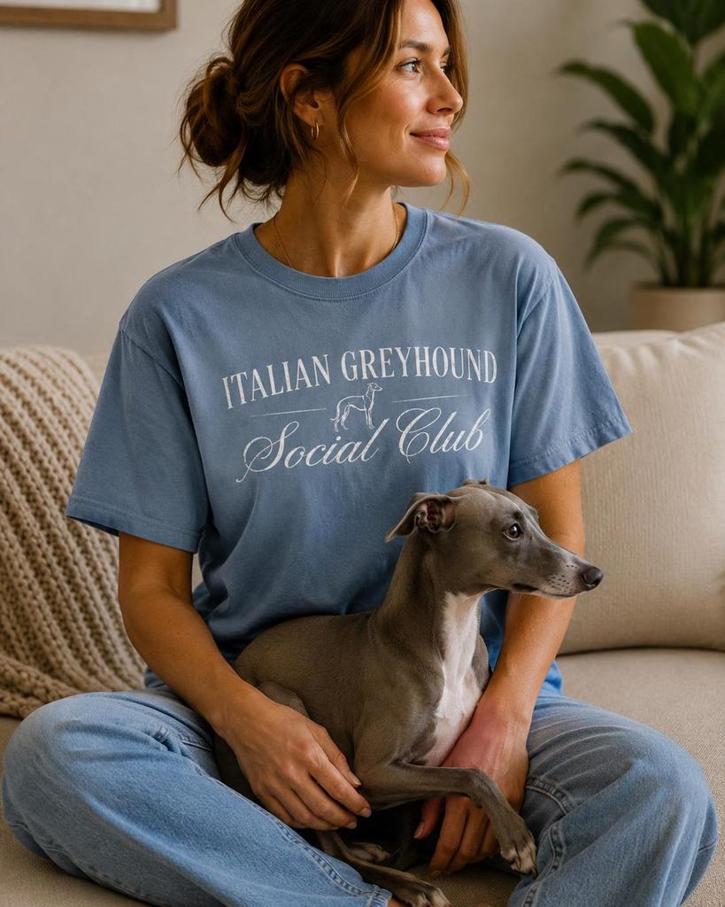 Italian Greyhound Mom T-shirt | Iggy Greyhound Puppy Dog Owner
