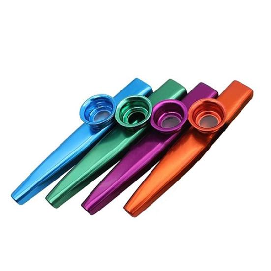 Детские музыкальные инструменты Kazoo из алюминиевого сплава для начинающих, игрушка, рождественский подарок