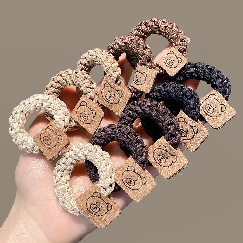 Handmade High Elastic Thick Hair Band with Japanese and Korean Style for Girls