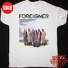 Новая футболка для фанатов группы FOREIGNER 1977 года Унисекс S-5XL Футболка 1LU1039 Унисекс Футболка