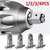 1/2/3/4 шт. Электрический бесщеточный ударный гайковерт, аксессуары для вала, одинарное/двойное использование, запчасть для аккумуляторного гайковерта, аксессуары для электроинструмента