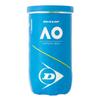 Теннисный мяч DUNLOP AUSTRALIAN OPEN 2 мяча x 1 бутылка DAOYL2TIN Желтый