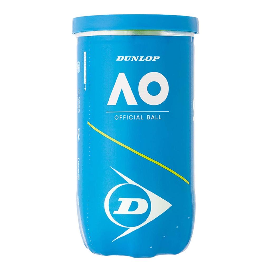 Теннисный мяч DUNLOP AUSTRALIAN OPEN 2 мяча x 1 бутылка DAOYL2TIN Желтый