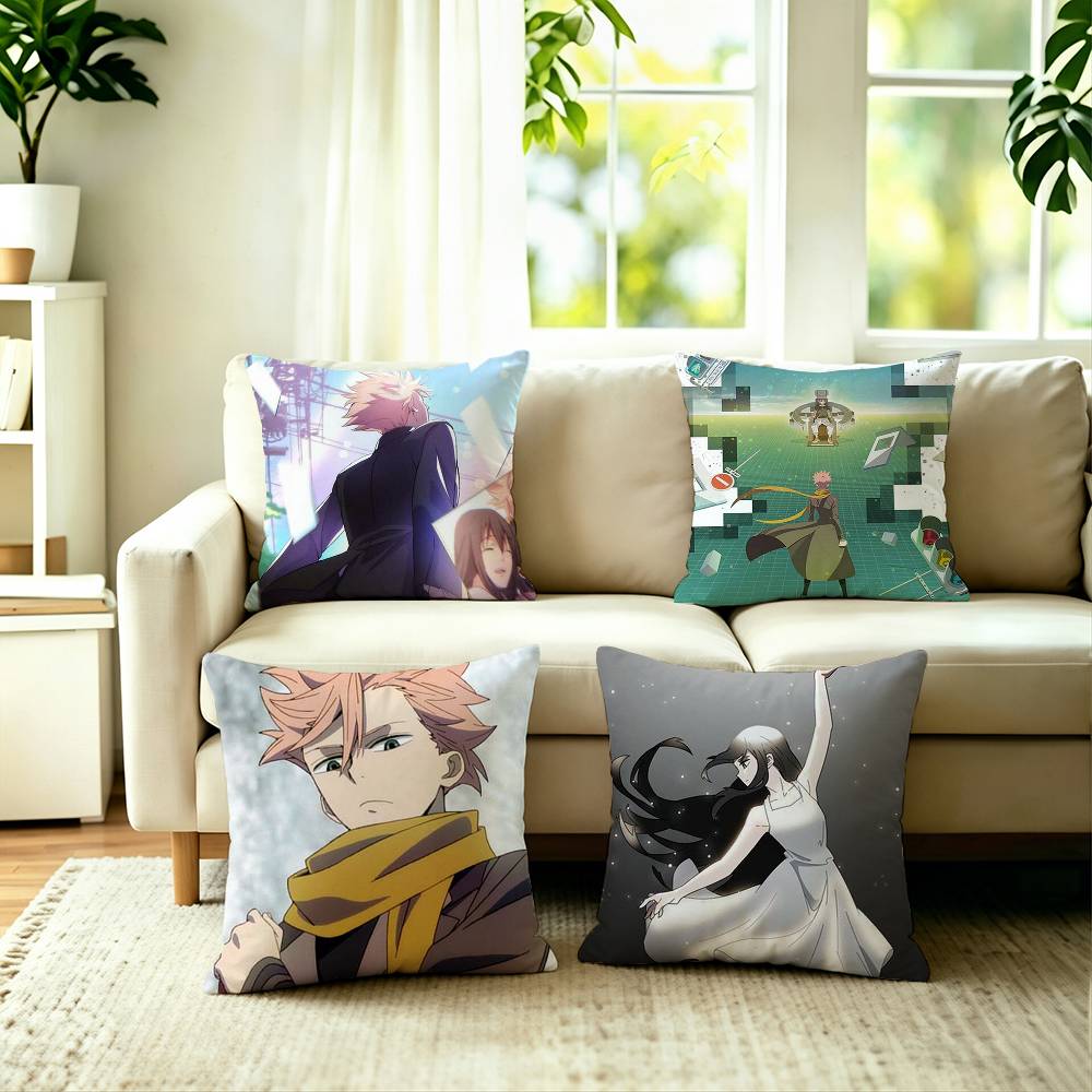 Underrated Anime IInvaded Pillow Case Square DoubleSided Sofa Cushion Cover Bedroom Bedside Pillow
