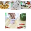 Многофункциональный круглый кухонный нож с лезвием из нержавеющей стали для нарезки овощей, пиццы, торта
