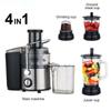 Household Multifunctional Juicer, Stainless Steel Juice Machine, Orange Juice Machine, Juice Residue Separator