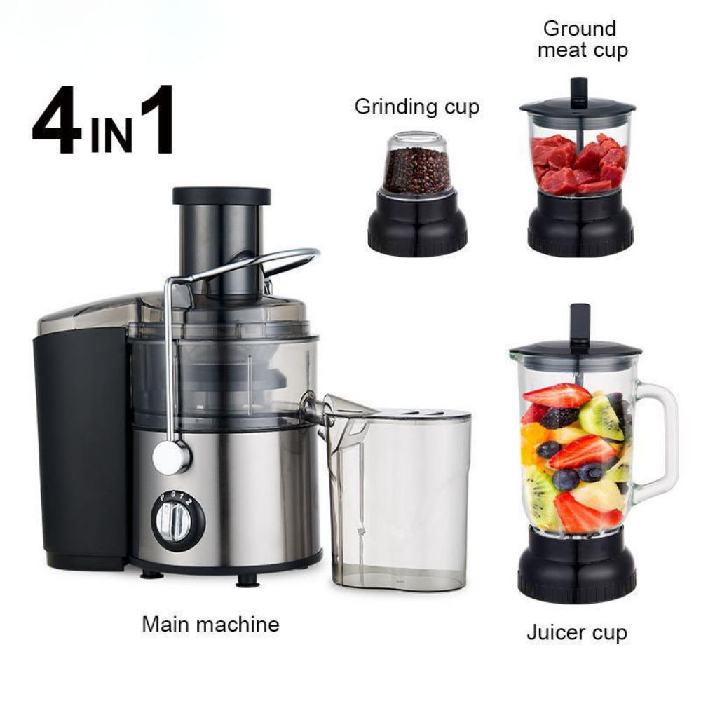 Household Multifunctional Juicer, Stainless Steel Juice Machine, Orange Juice Machine, Juice Residue Separator